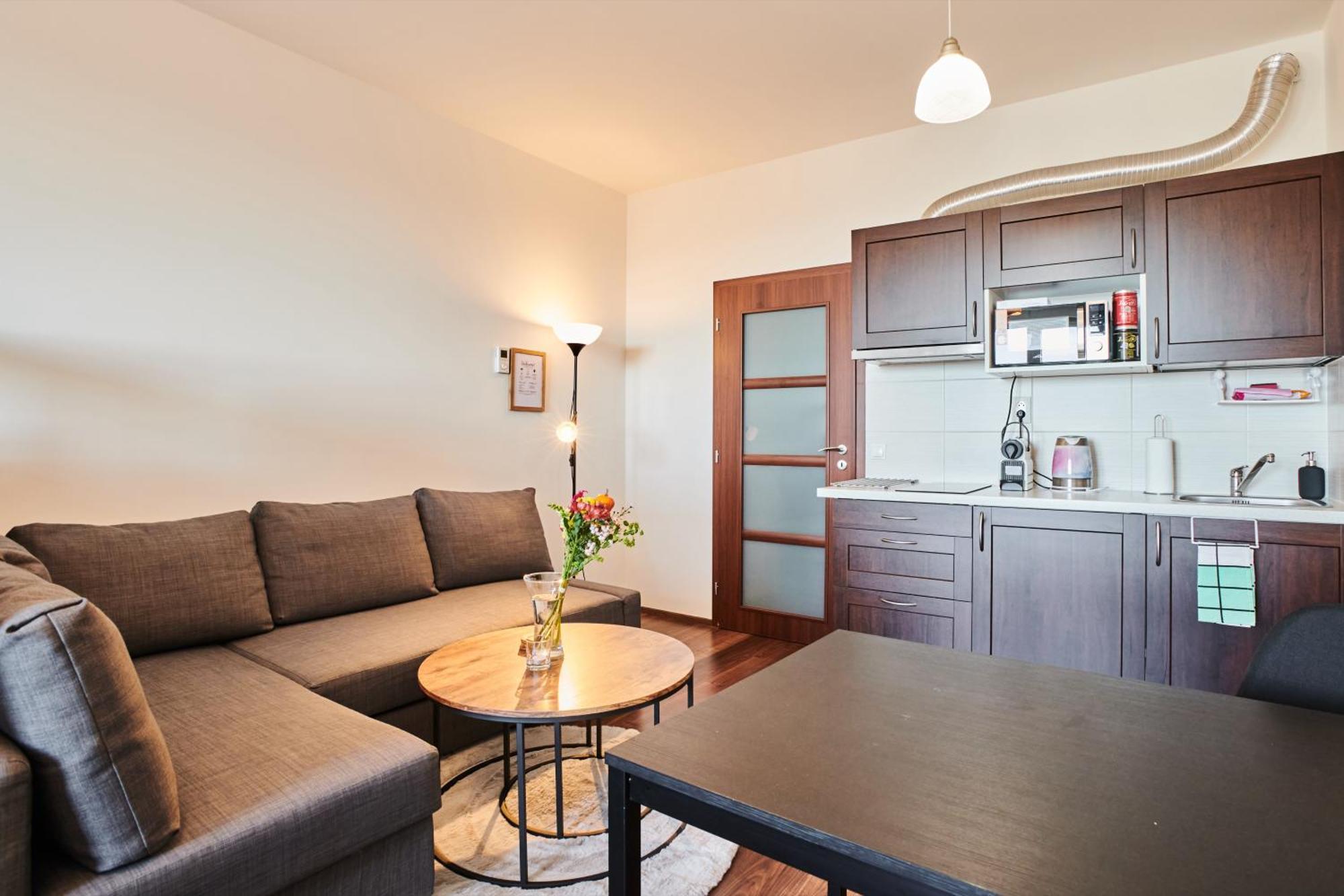 Apartmán High-sky O2 Arena With Garage Parking And Ac