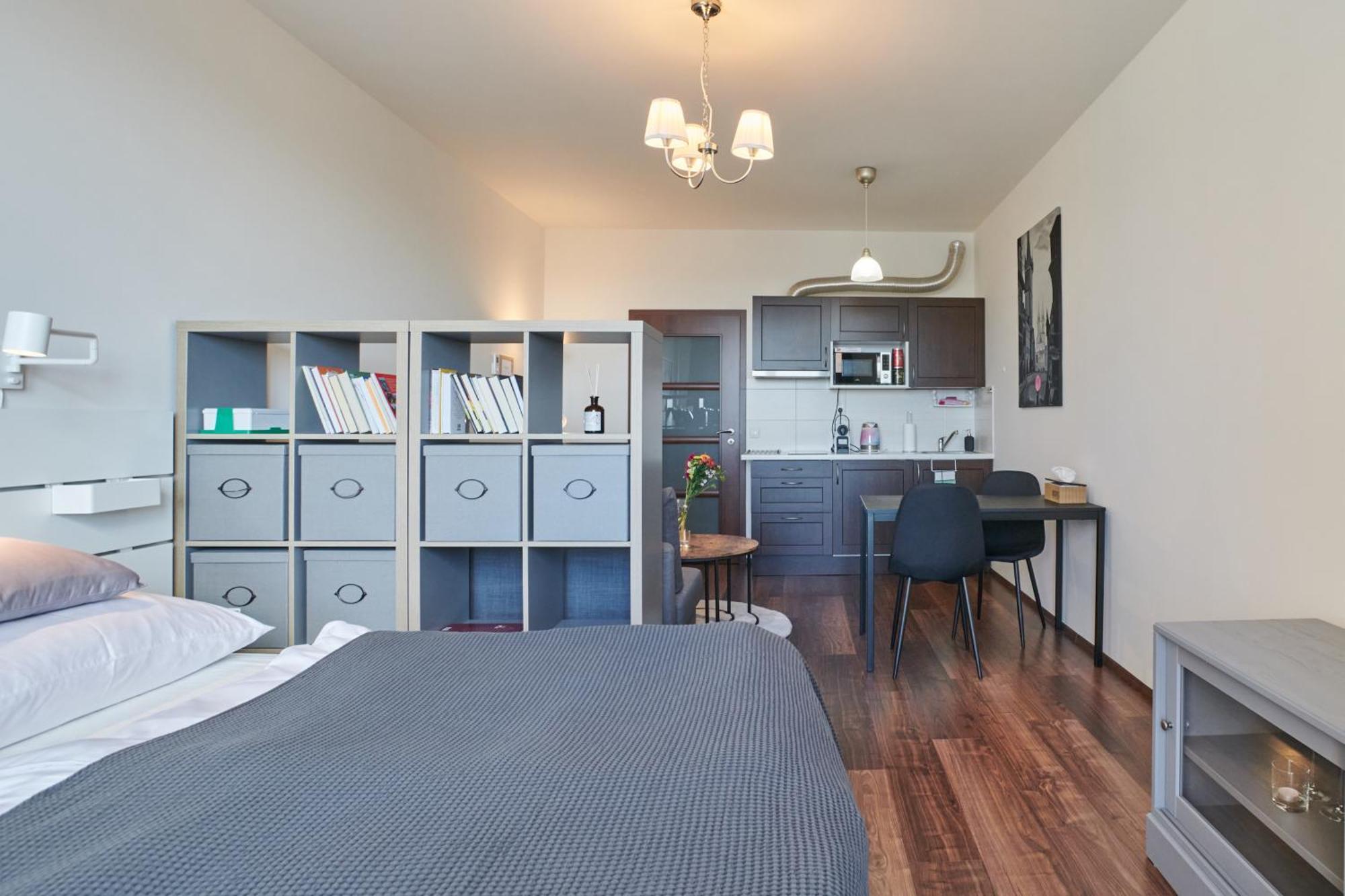 Apartmán High-sky O2 Arena With Garage Parking And Ac